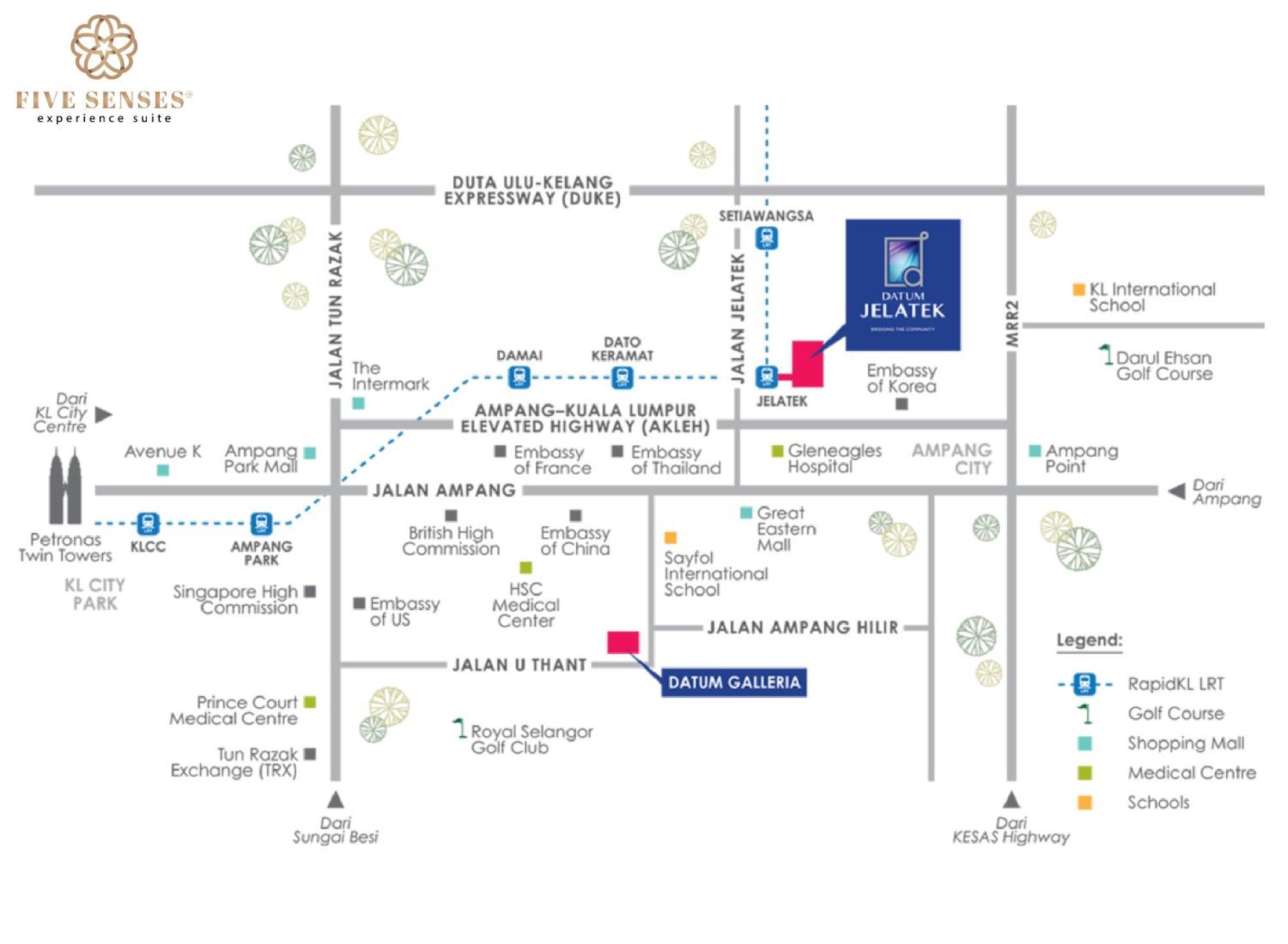 Datum Jelatek Residence, Klcc Kuala Lumpur Eksteriør bilde